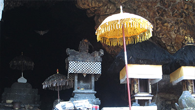 Goa Lawah-Fledermaustempel, Bali.