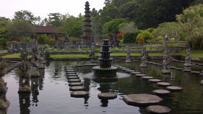 Tirtagangga-Wassertempel, Bali.
